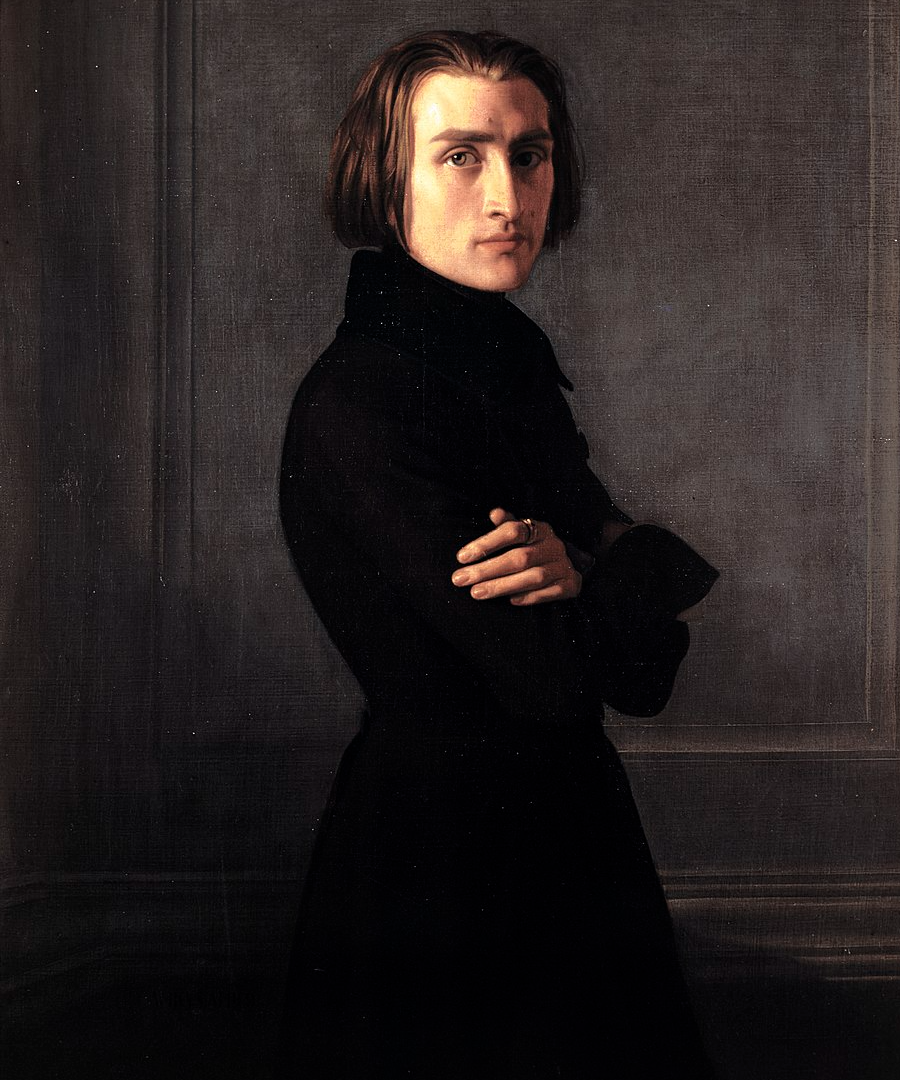 Painting of Liszt